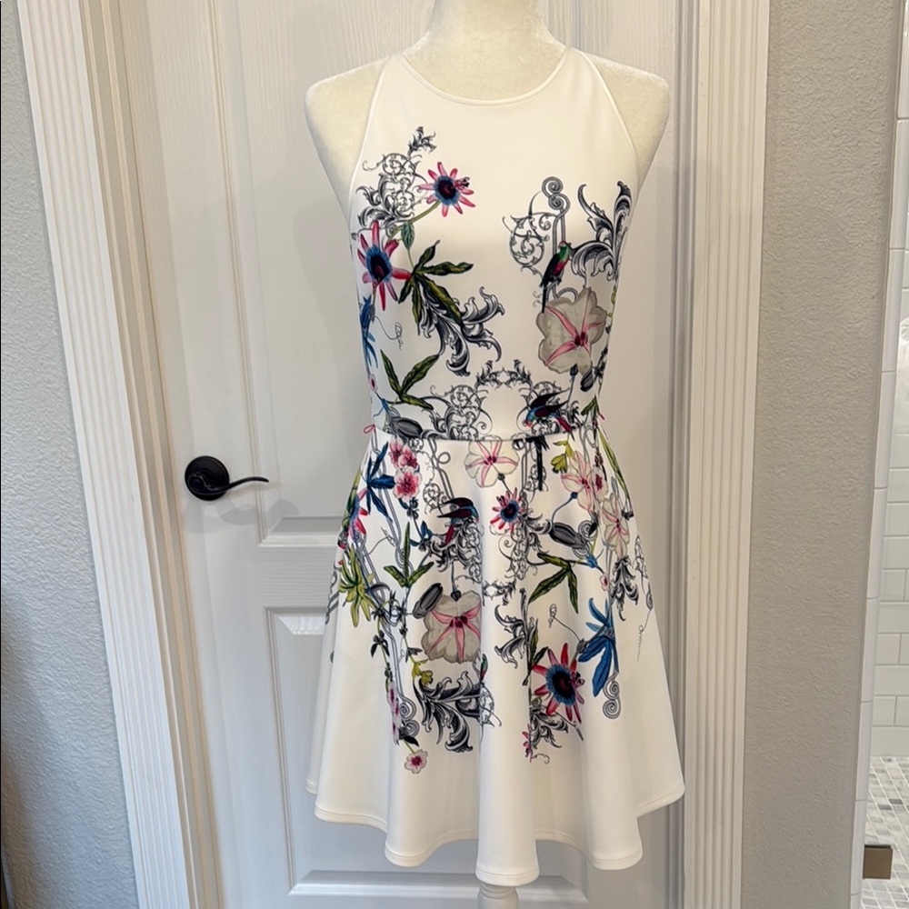 Floral Halter Dress
